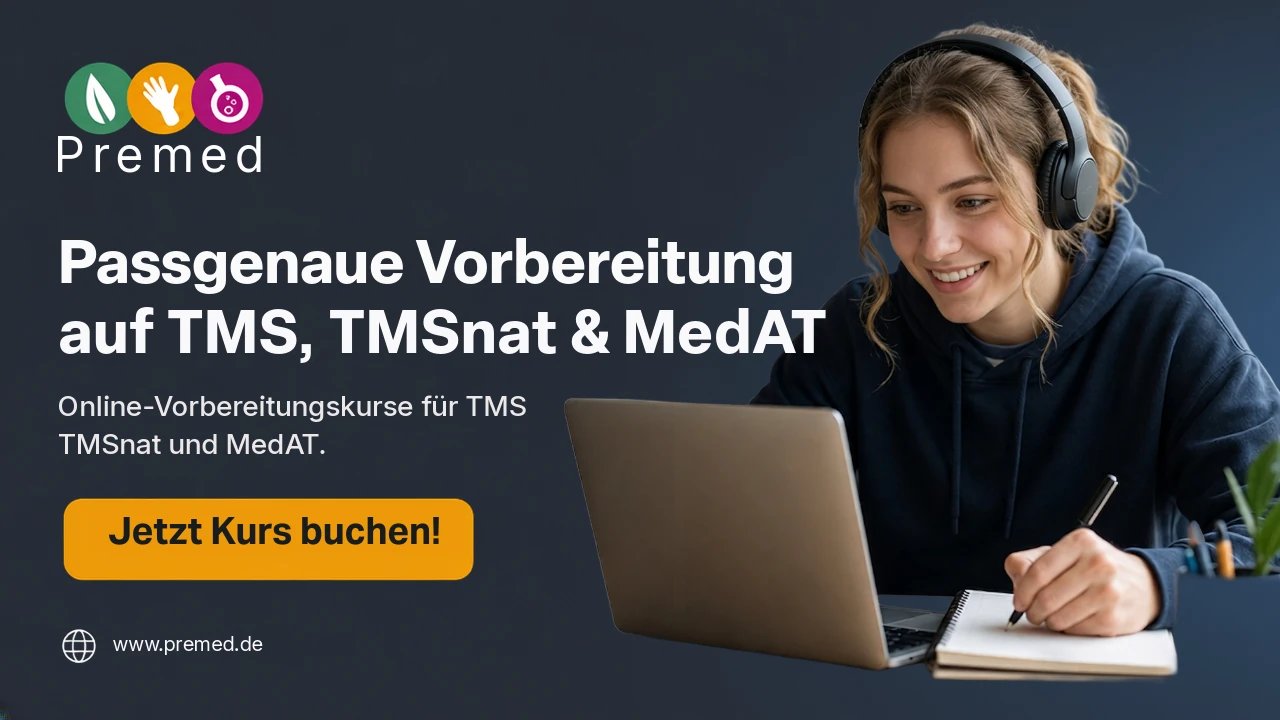 Online-Kurse für TMS, TMSnat und MedAT von PreMed
