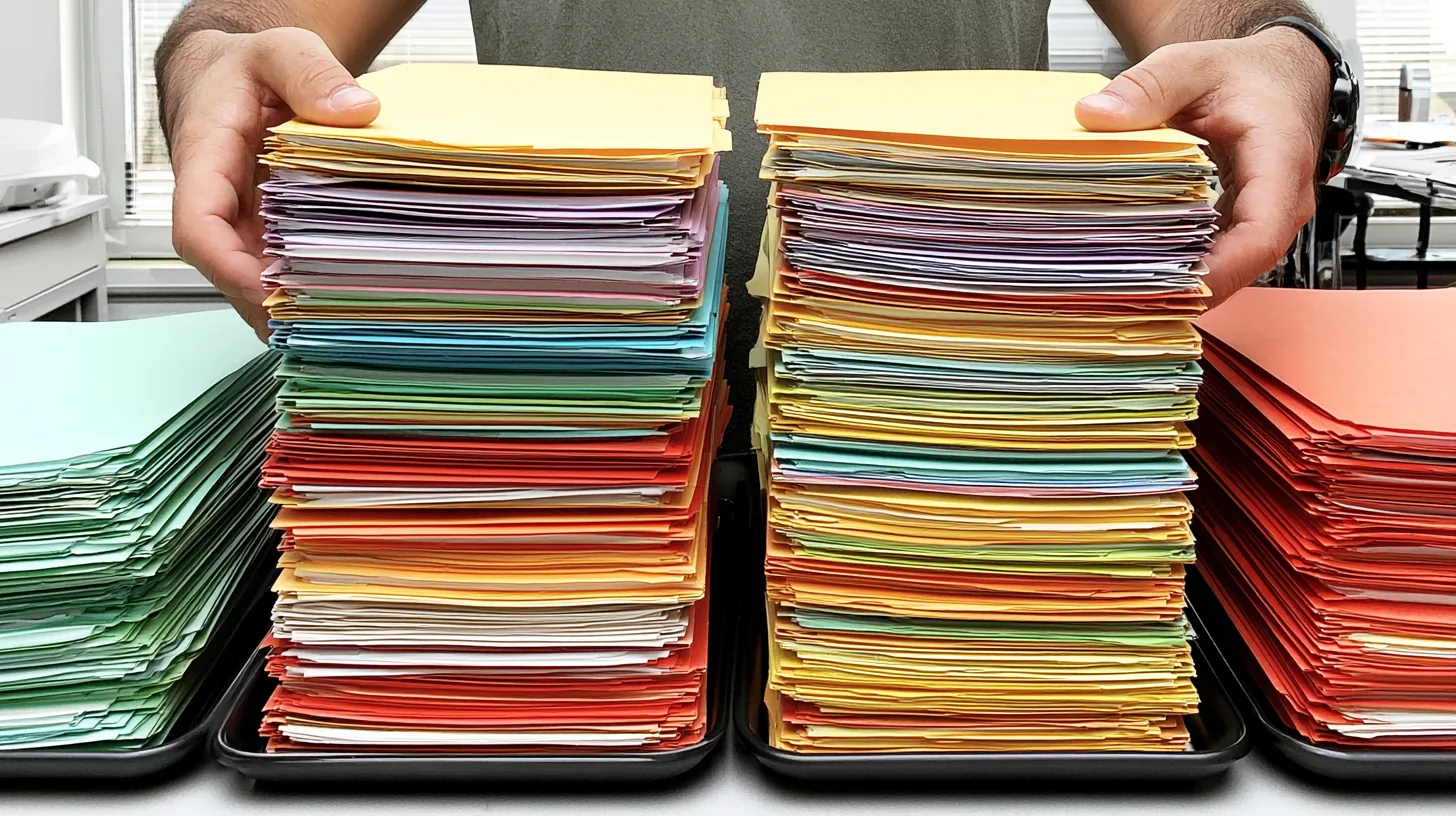 Zulassungsstelle sortiert Bewerbungsmappen – ZEQ und AdH erklärt: Die Auswahlverfahren für Zahnmedizin