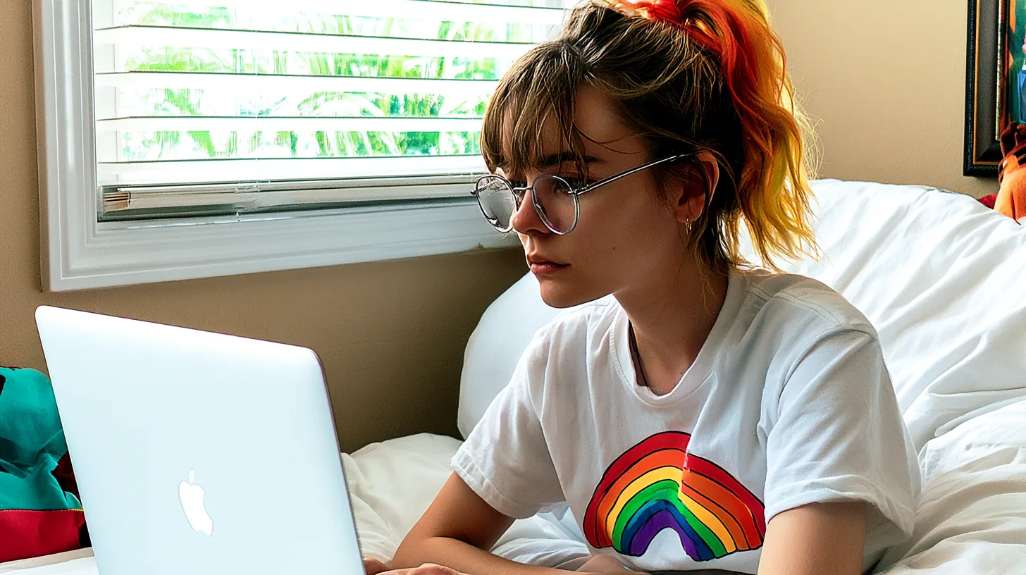 Student blickt nachdenklich auf seinen Laptop beim Prüfen der Zulassungsergebnisse – NC Zahnmedizin: Zulassung, Quoten, Chancen