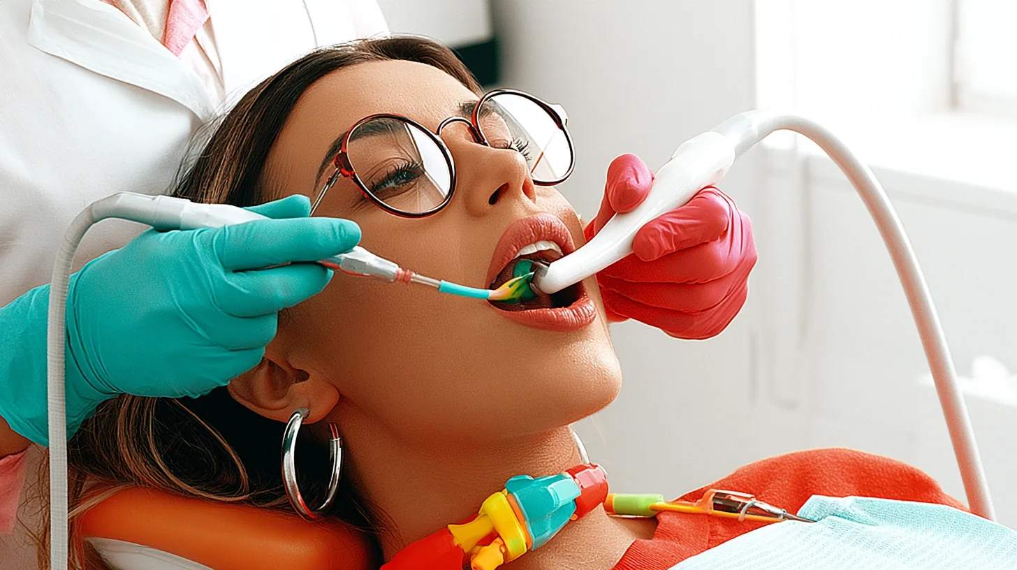 Dentalhygienikerin bei der professionellen Zahnreinigung – Was macht eine Dentalhygienikerin?