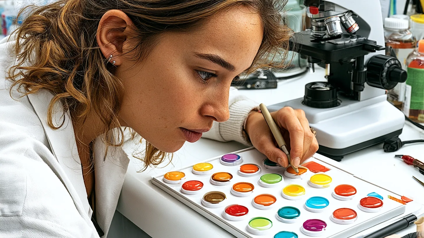 Student untersucht verschiedene zahnmedizinische Werkstoffe im Materialkundekurs – Werkstoffkunde: das unterschätzte Fach