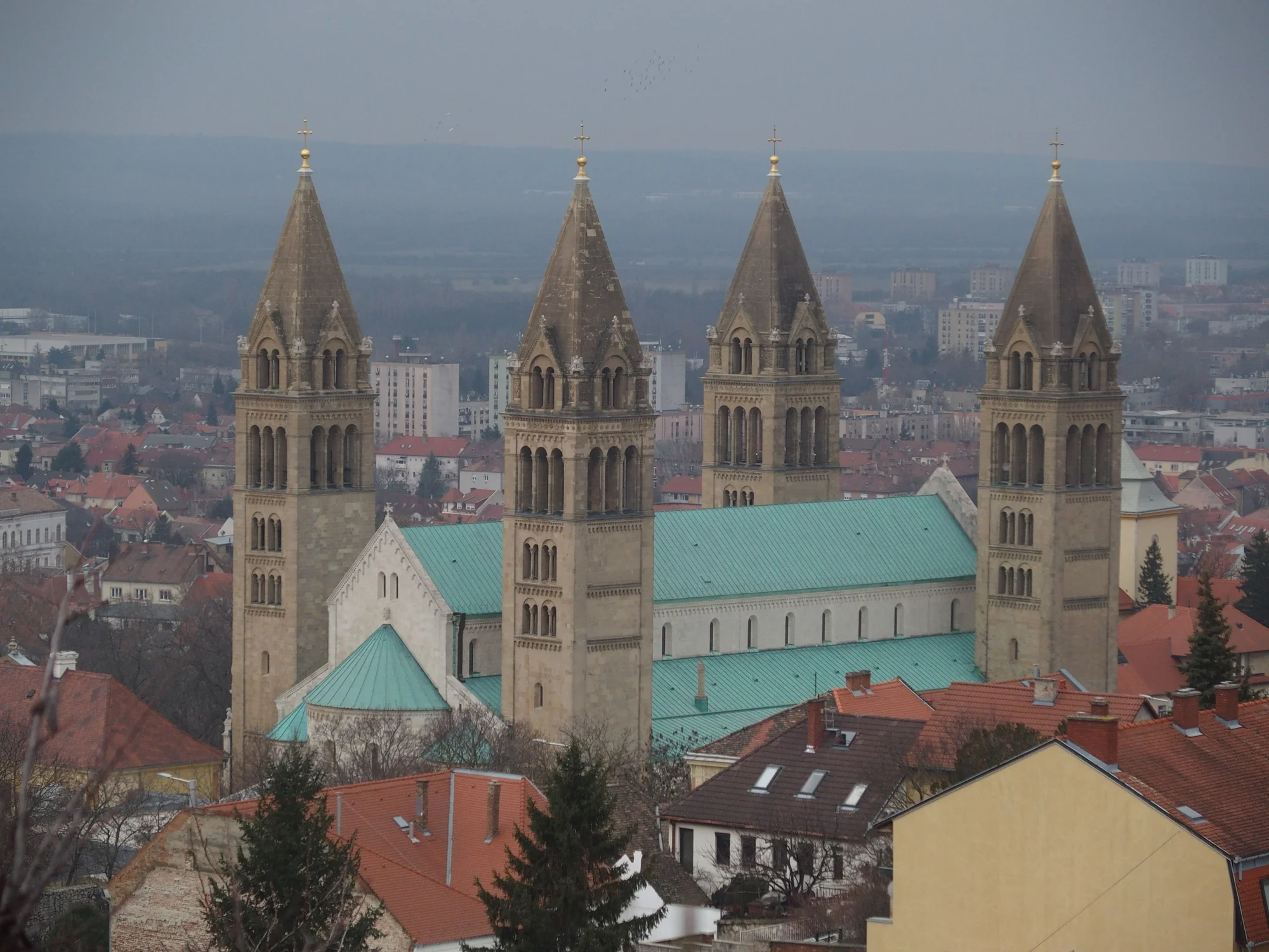 Stadtansicht von Pécs – Zahnmedizinstudium in Pécs