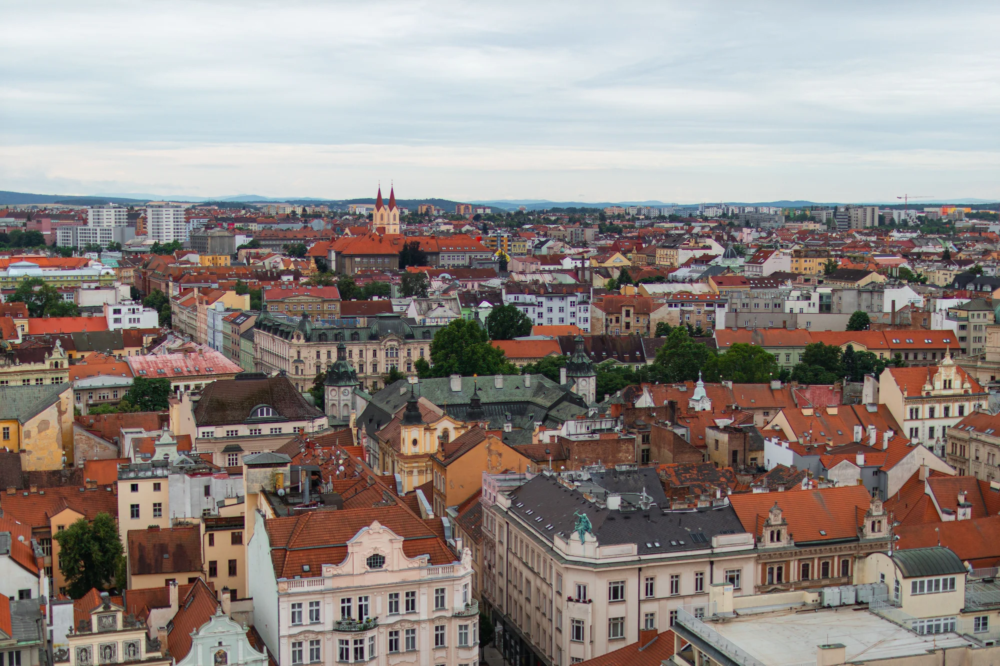 Stadtansicht von Pilsen – Zahnmedizinstudium in Pilsen