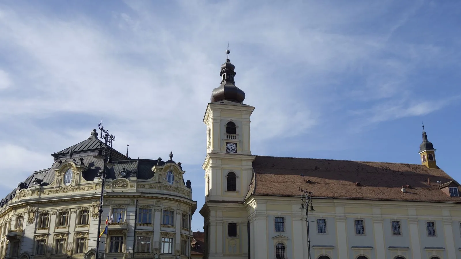 Stadtansicht von Sibiu – Zahnmedizinstudium in Sibiu