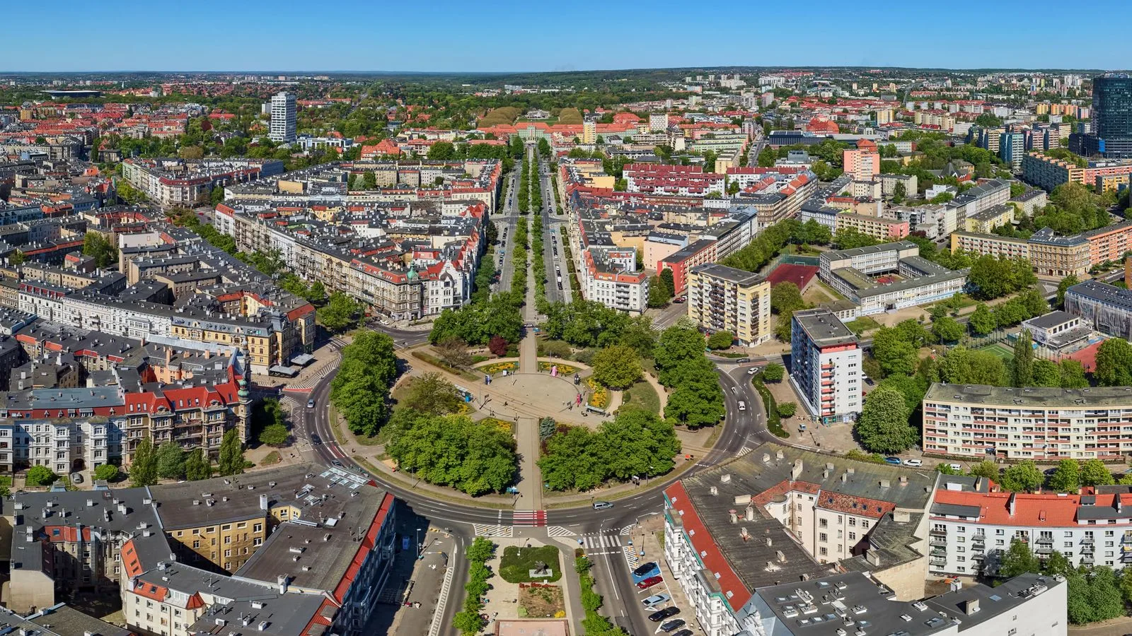 Stadtansicht von Stettin – Zahnmedizinstudium in Stettin